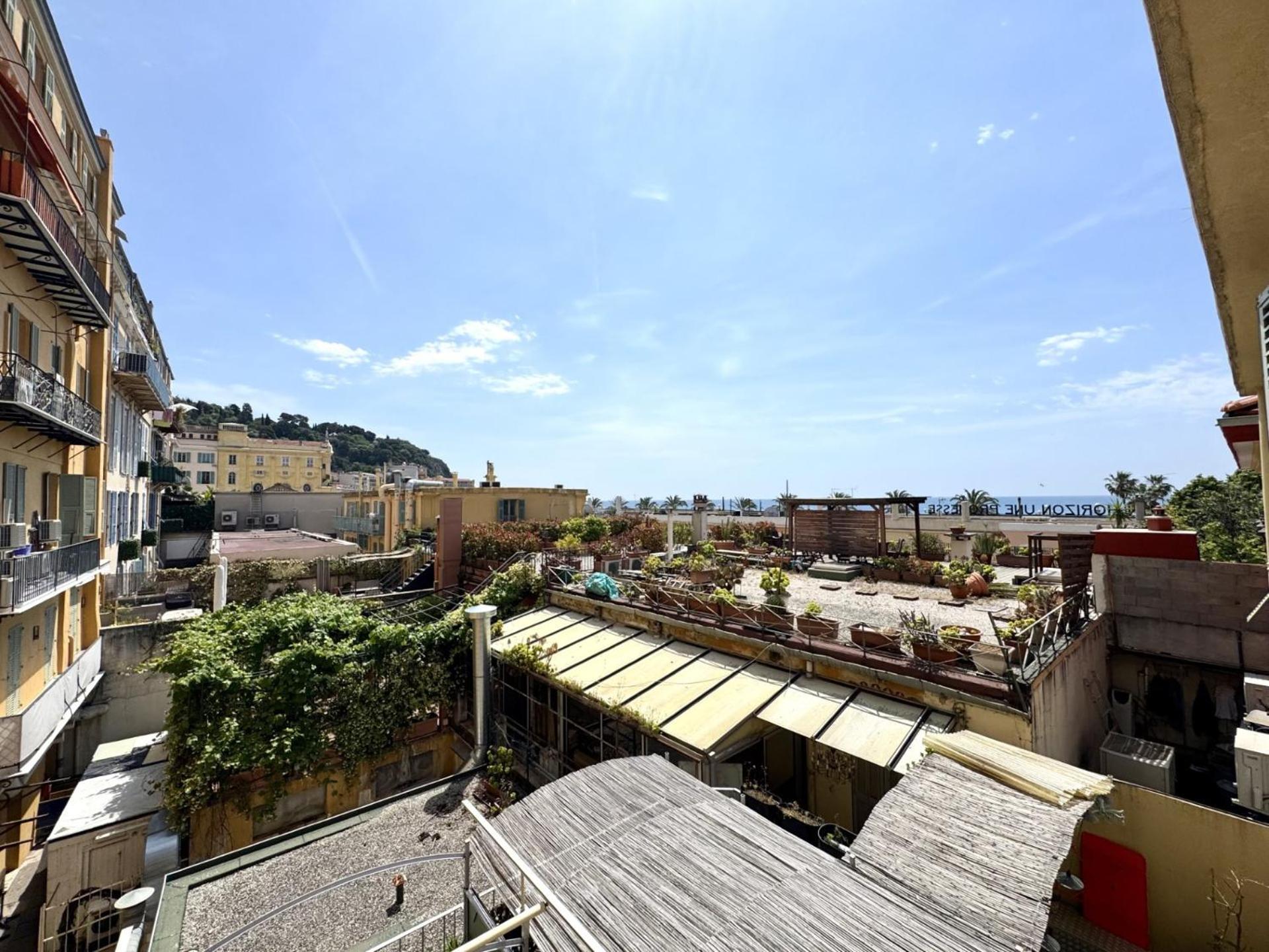 Aparthotel Riviera Nice Cote D'Azur - Old Town - Studio Ac - Sea View - 50M Promenade Des Anglais- La Maison Linda Екстер'єр фото