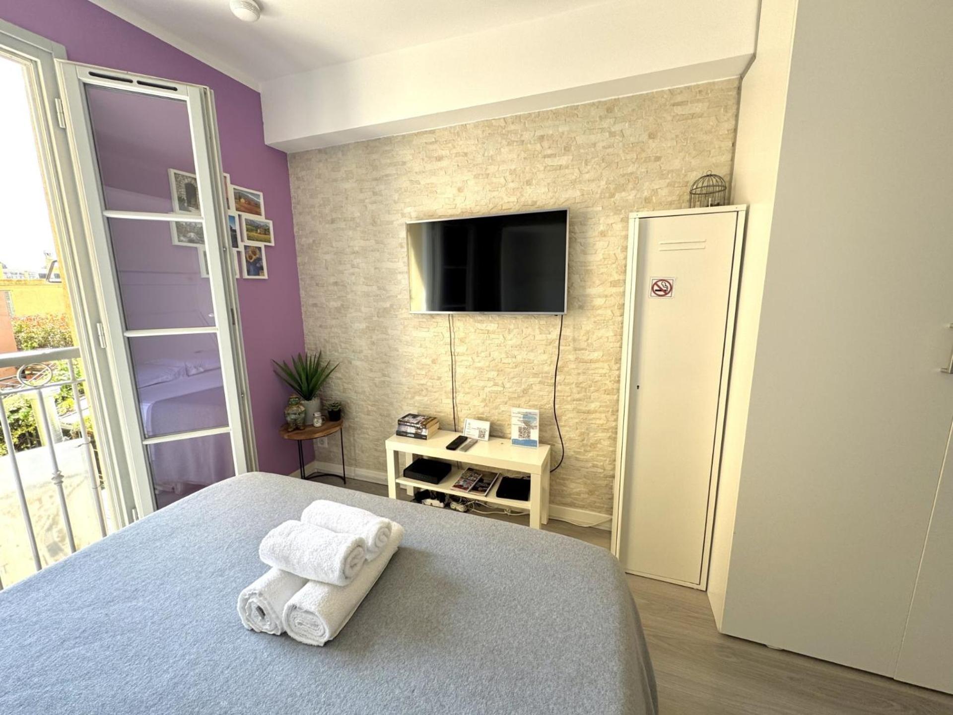Aparthotel Riviera Nice Cote D'Azur - Old Town - Studio Ac - Sea View - 50M Promenade Des Anglais- La Maison Linda Екстер'єр фото